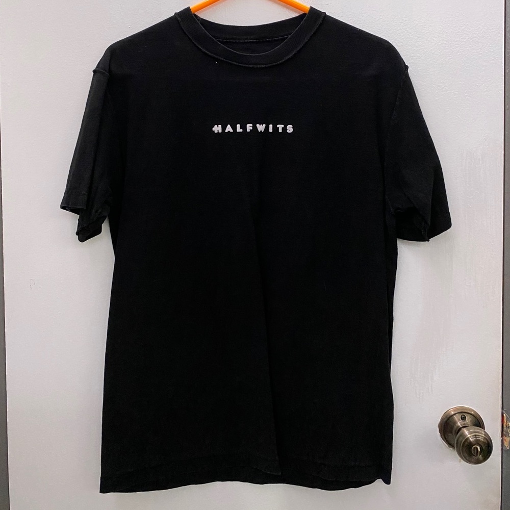 Halfwits in-side-out tee